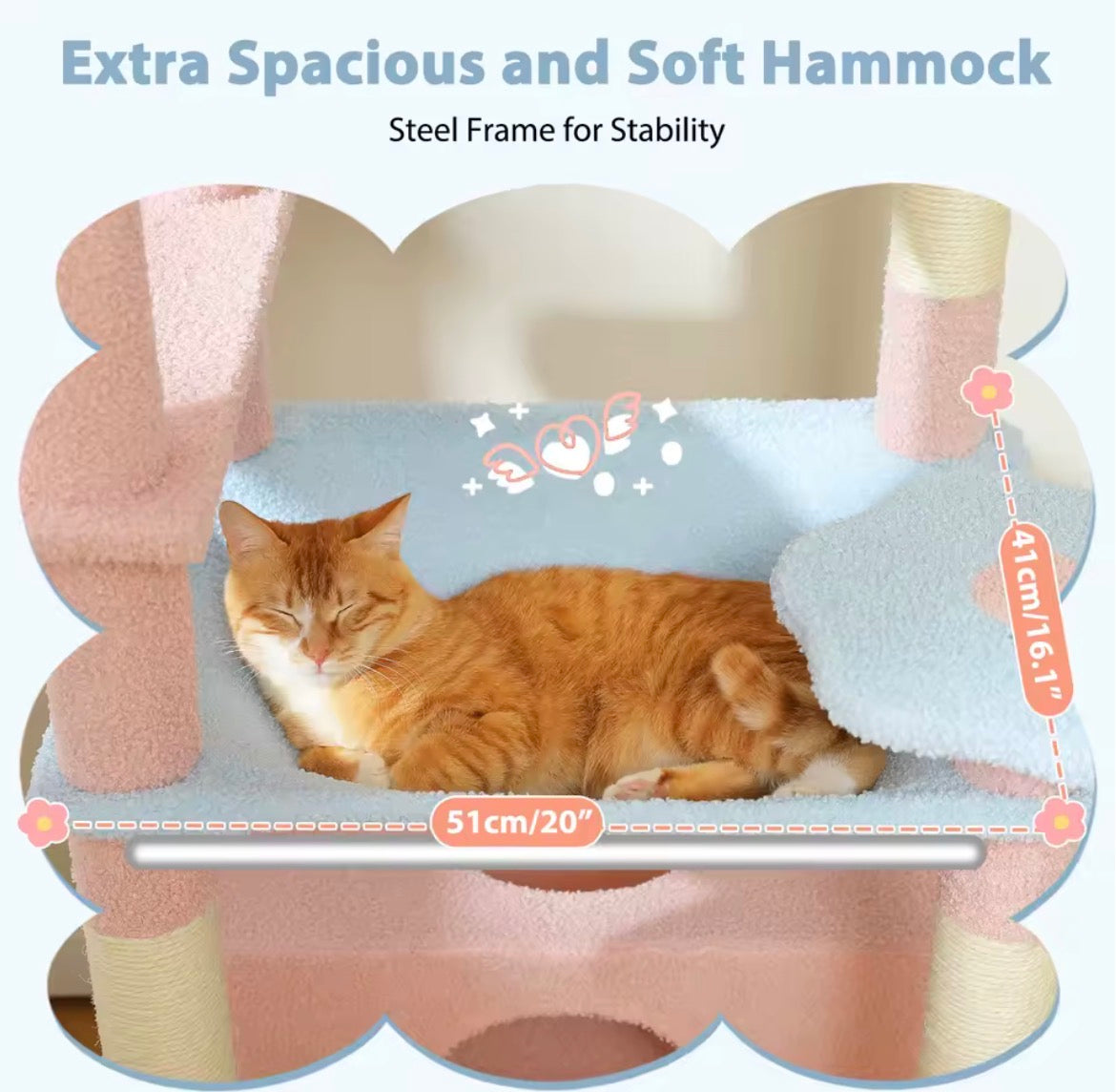 184cm Large Cat Tree Tower